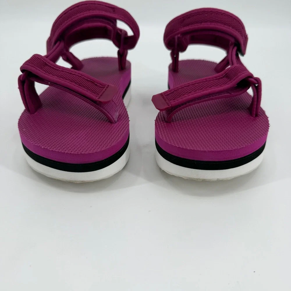 Teva Midform Universal Sangria Purple Platform Sandals Womens 8 1102451